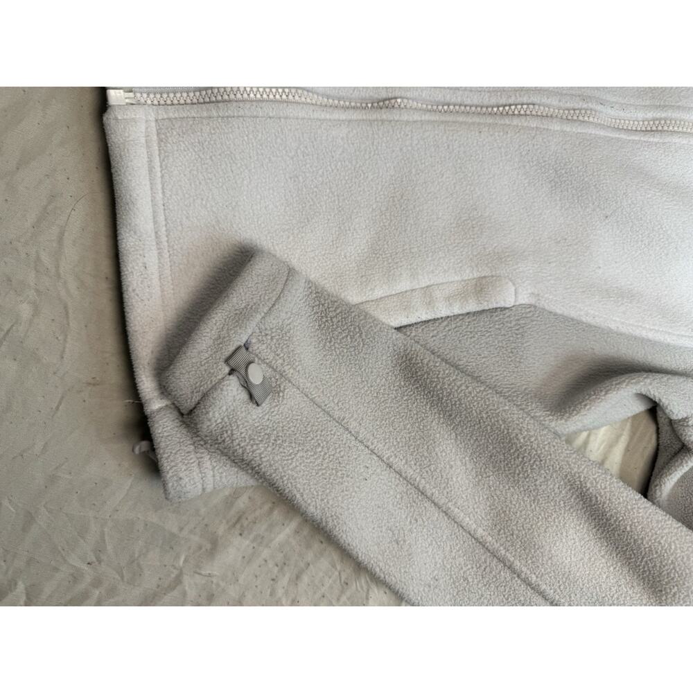 The North Face Fleece Jacket Full Zip Gray Women XS Lightweight Cozy - Picture 9 of 15